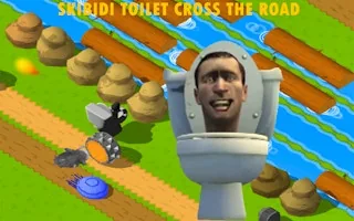 Play Skibidi Toilet Cross The Road online free