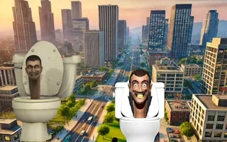 Play Skibidi Toilet Hero Simulator online free