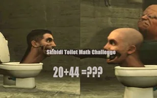 Play Skibidi Toilet Math challenge online free