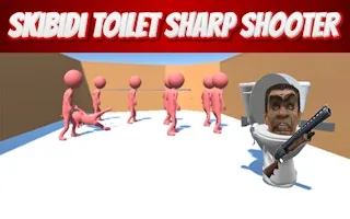 Play Skibidi Toilet Sharp Shooter online free