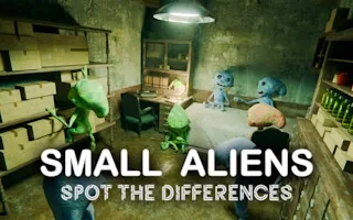 Play Small Aliens - Spot The Differences online free