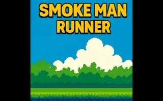 Play Smoke Man Runner 2D online free