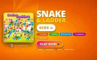 Play Snake & Ladder Kids online free