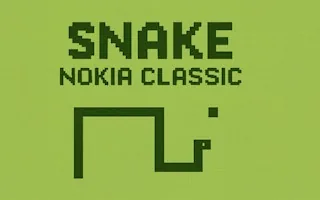 Play Snake Nokia Classic online free