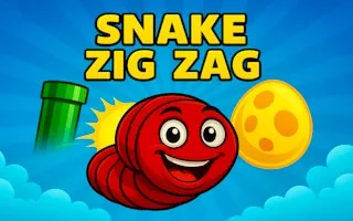 Play Snake Zig Zag online free