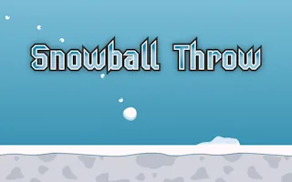 Play Snowball Throw online free