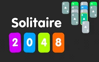 Play Solitaire Puzzle 2048 online free