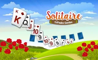 Play Solitaire TriPeaks Garden online free