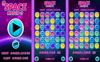 Play Space Match3 online free