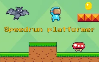 Play Speedrun platformer online free
