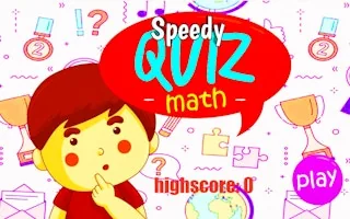 Play Speedy Quiz Maths online free