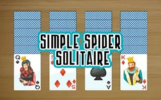 Play Simple Spider Solitaire online free