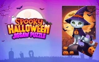 Play Spooky Halloween Jigsaw Puzzle online free