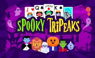 Play Spooky Tripeaks online free