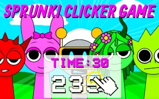 Play Sprunki Clicker Game online free