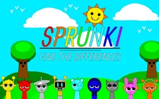 Play Sprunki Find The Differences online free