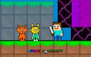 Play Sprunki vs MCCraft online free