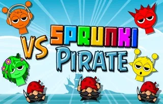 Play Sprunki Vs Pirates online free