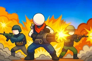 Play Squad Shooter 3D - Army Commando Gun Battle Game online free