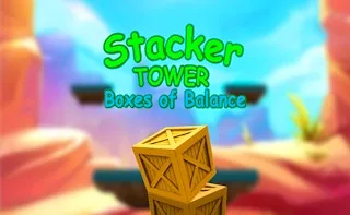 Play Stacker Tower Boxes of Balance online free