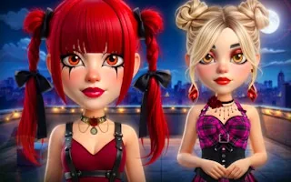 Play Stardom Alt-Girls Fashion Duel online free