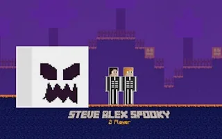 Play Steve Alex Spooky - 2 Player online free