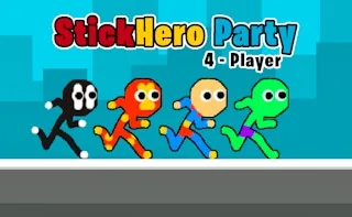 Play Stickhero Party 4 Player online free