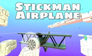 Play Stickman Airplane online free