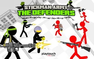 Play Stickman--Army The Defenders online free