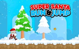 Play Super Santa Run & Jump online free