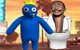 Play Rainbow Friends VS Skibidi Toilet online free
