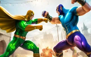 Play Superhero Fighting Game online free