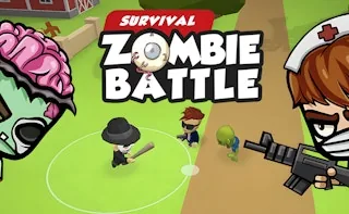 Play Survival Zombie Battle online free