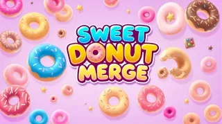 Play Sweet Donut Merge online free