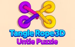 Play Tangle Rope 3D Untie Puzzle online free