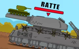 Play Tanks 2D Battle with Ratte online free