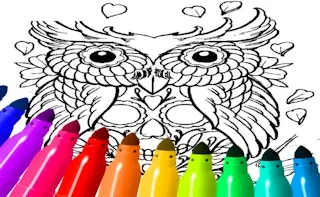 Play Tattoos Coloring Game online free