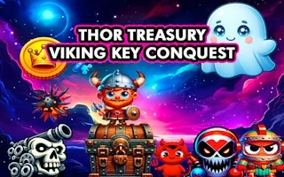 Play Thor Treasury Viking Key Conquest online free