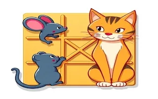 Play Tic-Tac-Toe Mouse vs. Cat online free
