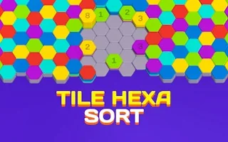 Play Tile Hexa Sort online free