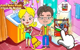 Play Toka Boka Home Clean Up Design online free