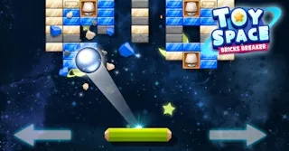 Play Toy Space Bricks Breaker online free
