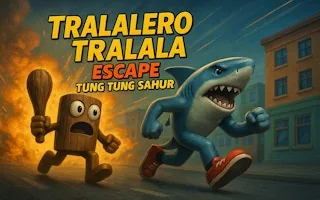 Play Tralalero Tralala escape Tung Tung Sahur online free