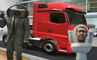 Play Truck Simulator Skibidi Toilet online free