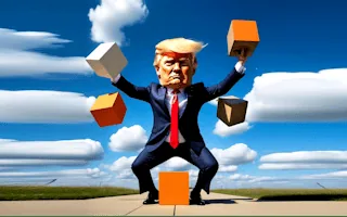 Play Trump Wobble Walk Challenge online free