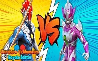 Play Ultrahero Vs Monsters Royale Battle online free