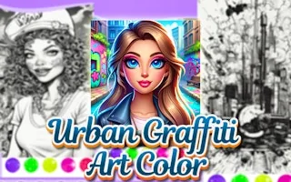 Play Urban Graffiti Art Color online free