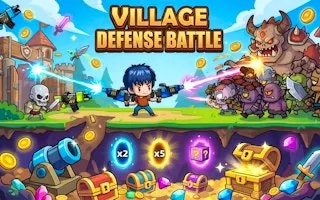Play Village Defense Battle online free