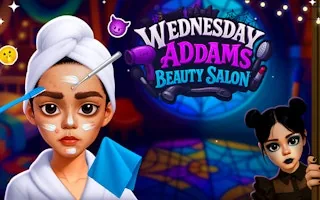 Play Wednesday Addams Beauty Salon online free