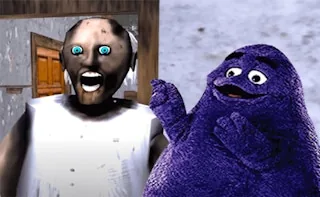 Play When Granny Met Grimace Shake online free